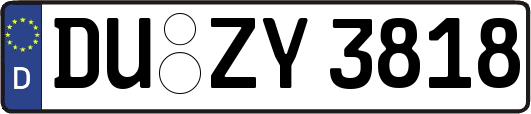 DU-ZY3818