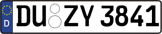 DU-ZY3841