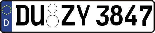 DU-ZY3847