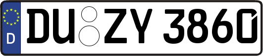 DU-ZY3860