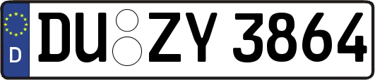 DU-ZY3864