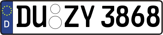 DU-ZY3868