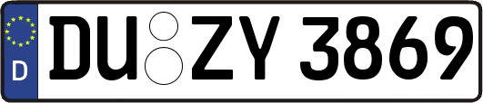 DU-ZY3869