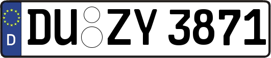 DU-ZY3871
