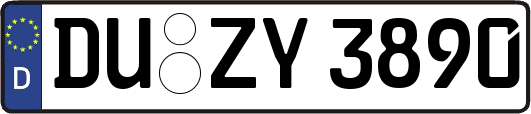 DU-ZY3890