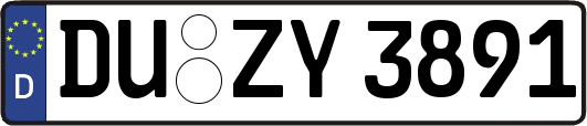 DU-ZY3891