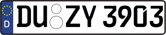 DU-ZY3903