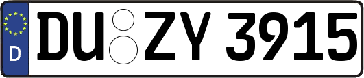 DU-ZY3915