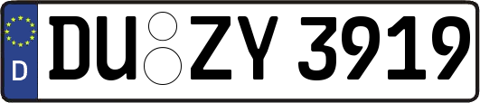 DU-ZY3919