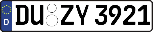 DU-ZY3921