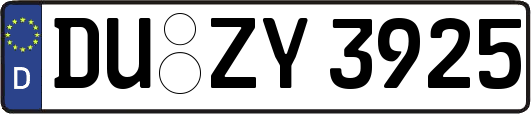 DU-ZY3925