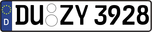 DU-ZY3928
