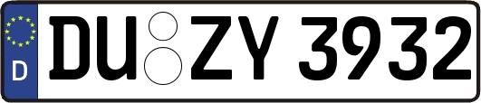 DU-ZY3932