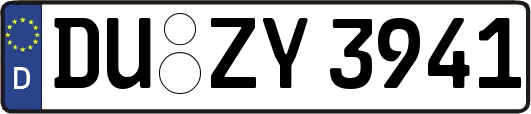 DU-ZY3941