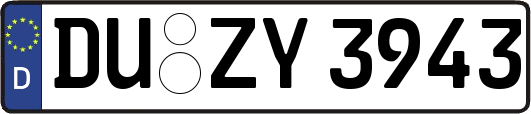 DU-ZY3943