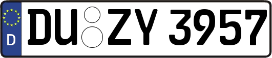 DU-ZY3957