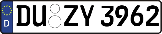 DU-ZY3962
