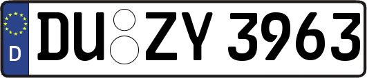 DU-ZY3963