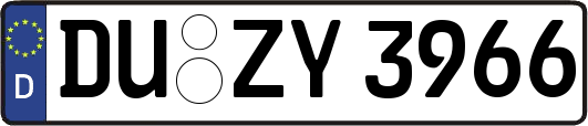 DU-ZY3966