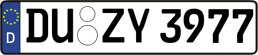 DU-ZY3977