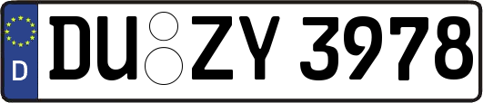 DU-ZY3978