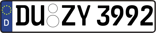 DU-ZY3992
