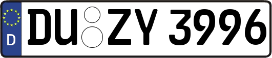 DU-ZY3996