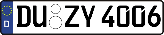 DU-ZY4006