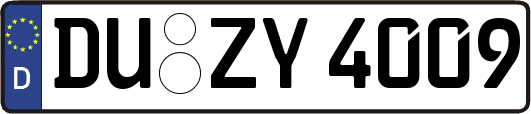 DU-ZY4009