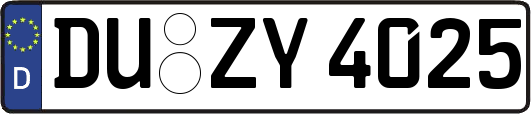 DU-ZY4025