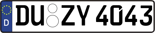 DU-ZY4043