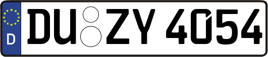DU-ZY4054