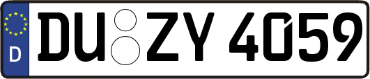 DU-ZY4059