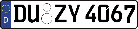 DU-ZY4067