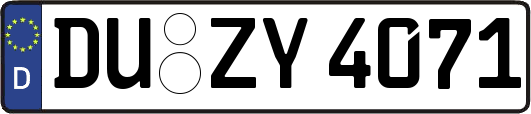 DU-ZY4071