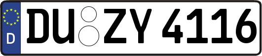 DU-ZY4116