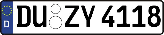 DU-ZY4118