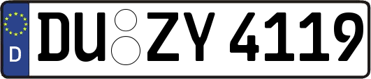DU-ZY4119