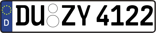 DU-ZY4122