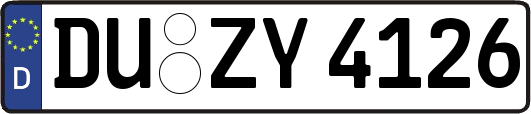 DU-ZY4126