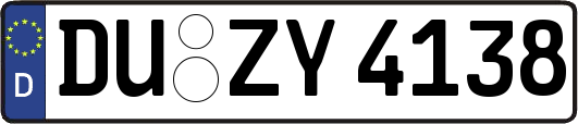 DU-ZY4138