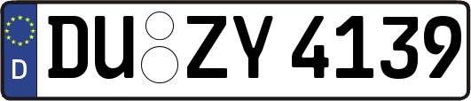 DU-ZY4139