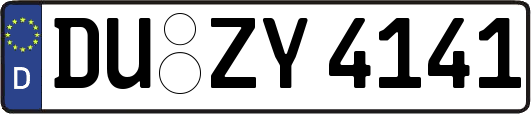 DU-ZY4141