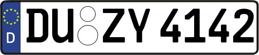 DU-ZY4142