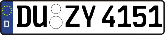 DU-ZY4151