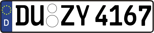 DU-ZY4167