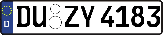 DU-ZY4183