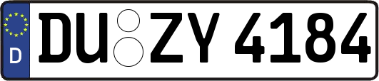 DU-ZY4184