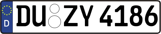 DU-ZY4186