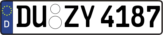 DU-ZY4187